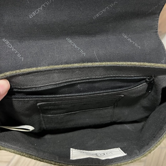 Villager Liz Claiborne Embroidered Small Felt Shoulder Bag - Picture 15 of 16